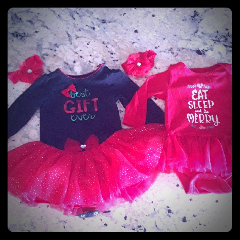 2 Christmas outfits